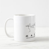 マルウェネペプチド名mag コーヒーマグカップ (左)