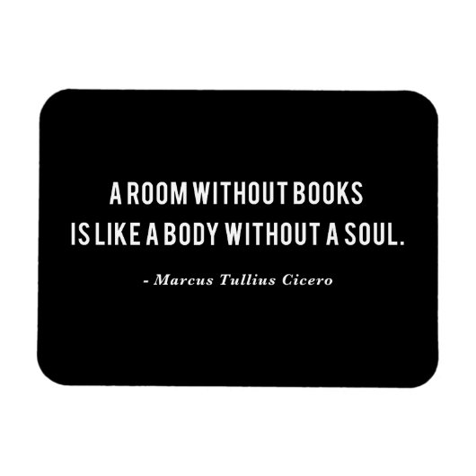 マルカスチュリウスキケロブックス引用文 マグネット (横)