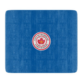 マルカム国旗（オンタリオ州，カナダ） カッティングボード