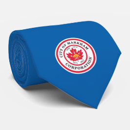 マルカム国旗（オンタリオ州，カナダ） ネクタイ