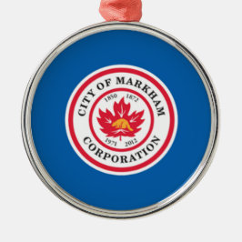 マルカム国旗（オンタリオ州，カナダ） メタルオーナメント