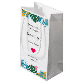 マルカラーの葉 ブライダルシャワー スモールペーパーバッグ