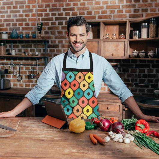 マルカラー オジー パターン エプロン