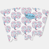 マルカラー ハート ツリー アート 特別イベント フェイバーボックス (見開き)