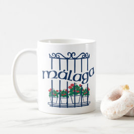 マルガの花の窓 コーヒーマグカップ