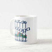 マルガの花の窓 コーヒーマグカップ (正面左)