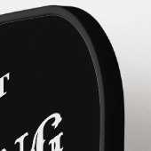 マルガリおもしろいタパーソナライズされた飲料 ピックルボールラケット (左詳細)