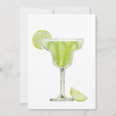 マルガリタウォーターカラー招待状 招待状 (正面)