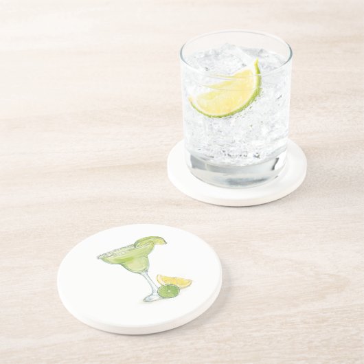 マルガリタカクテルウォーターカラー コースター (側面)
