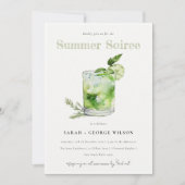 マルガリタカクテルサマーソイリーカクテルパーティー 招待状 (正面)