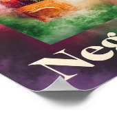 マルガリタカクテルデコーはっきりしたル:&クラシックバー ポスター (角)