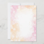 マルガリタカクテルバースデーパーティー 招待状 (裏面)