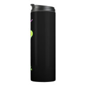 マルガリタカクテルブラックネオンネーム熱タンブラー タンブラー (回転右)