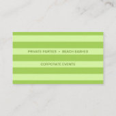 マルガリタカクテルライム/オレンジ/アクア 名刺 (裏面)