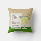マルガリタカクテルレシピ クッション (裏面)