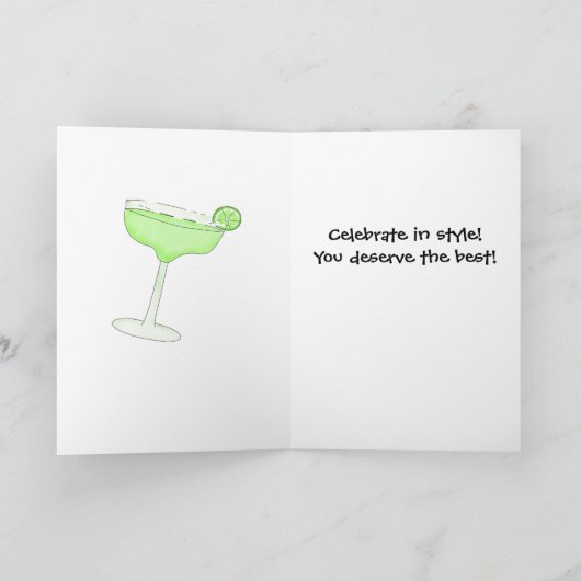 マルガリタグアカモレおめでとうございます祝 カード (内部)
