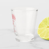 マルガリタスアンドマトリメパーソナライズされたンシバチェロレッテ ショットグラス (右)