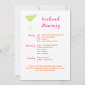 マルガリタスアンドマトリモニーバチェロレッテ週末 招待状 (裏面)