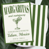 マルガリタスアンドマトリモンスラックスソーシャルカクテル 招待状