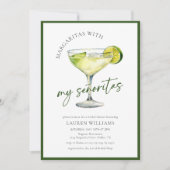 マルガリタスウィズマイセノリタスフィエスタブライダルシャワー 招待状 (正面)