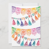 マルガリタスフォーマリッジフィエスタブライダルシャワー 招待状 (裏面)