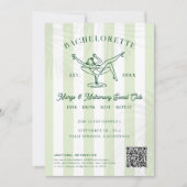 マルガリタソーシャルクラブ |バチェロレッテ週末 招待状 (正面)