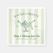 マルガリタソーシャルクラブ |バチェロレッテ スタンダードカクテルナプキン (正面)