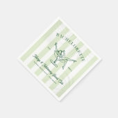 マルガリタソーシャルクラブ |バチェロレッテ スタンダードカクテルナプキン (角)