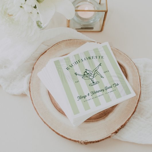 マルガリタソーシャルクラブ |バチェロレッテ スタンダードカクテルナプキン