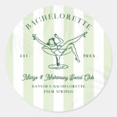 マルガリタソーシャルクラブ |バチェロレッテ ラウンドシール (正面)