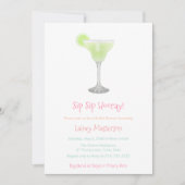 マルガリタチンコデマヨブライダルシャワーパーティー 招待状 (正面)