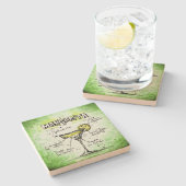 マルガリタドリンクレシピ ストーンコースター (横)