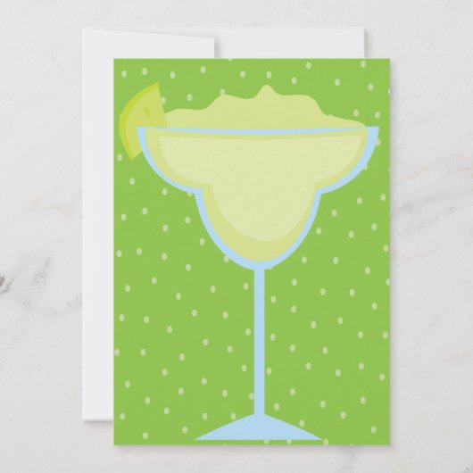 マルガリタパーティの招待状 招待状 (裏面)