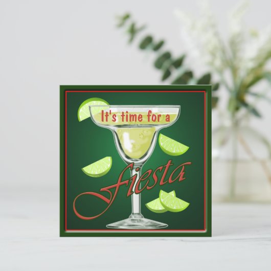 マルガリタフィエスタパーティの招待状 招待状 (スタンド正面)