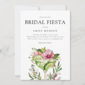 マルガリタフィエスタフローラブライダルシャワー 招待状 (正面)