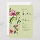 マルガリタフィエスタフローラブライダルシャワー 招待状 (正面/裏面)