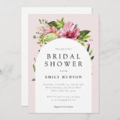 マルガリタフィエスタフローラブライダルシャワー 招待状 (正面/裏面)