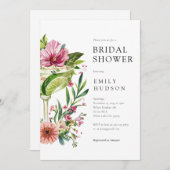 マルガリタフィエスタフローラブライダルシャワー 招待状 (正面/裏面)