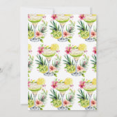 マルガリタフィエスタフローラレッツフィエスタブライダルシャワー 招待状 (裏面)