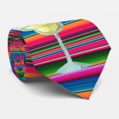 マルガリタフィエスタメキシコカラフル毛布 ネクタイ (ロール)
