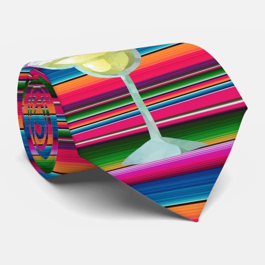 マルガリタフィエスタメキシコカラフル毛布 ネクタイ (ロール)