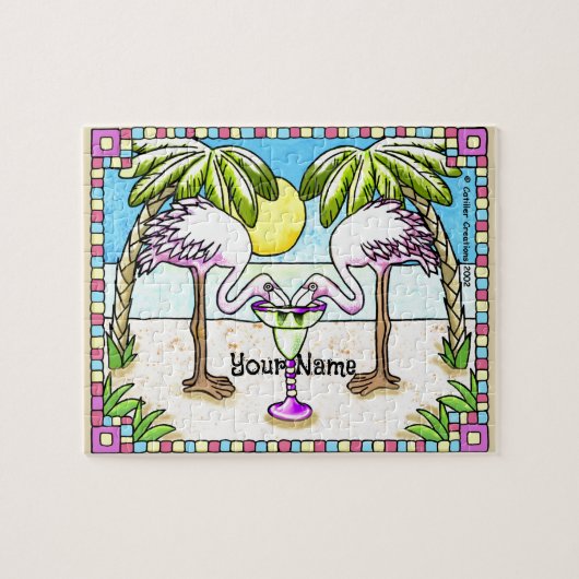 マルガリタフラミンゴスジグソーパズル ジグソーパズル (横)