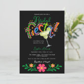 マルガリタブラックメキシカンフィエスタブライダルシャワー 招待状 (スタンド正面)