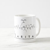 マルガリタペプチド名mug コーヒーマグカップ (正面右)