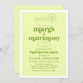 マルガリタマルクス&マトリモニーカクテルバチェロレッテ 招待状 (正面/裏面)