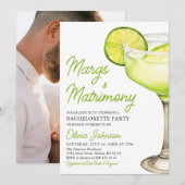 マルガリタマルクス&マトリモニーカクテルバチェロレッテ 招待状 (正面/裏面)