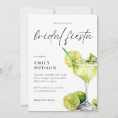 マルガリタメキシカンフィエスタフローラブライダルシャワー 招待状 (正面)