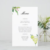 マルガリタメキシカンフィエスタブライダルシャワーメニュー (スタンド正面)