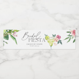 マルガリタメキシカンフィエスタブライダルシャワー ペットボトルラベル