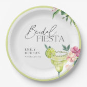 マルガリタメキシカンフィエスタブライダルシャワー ペーパープレート (正面)